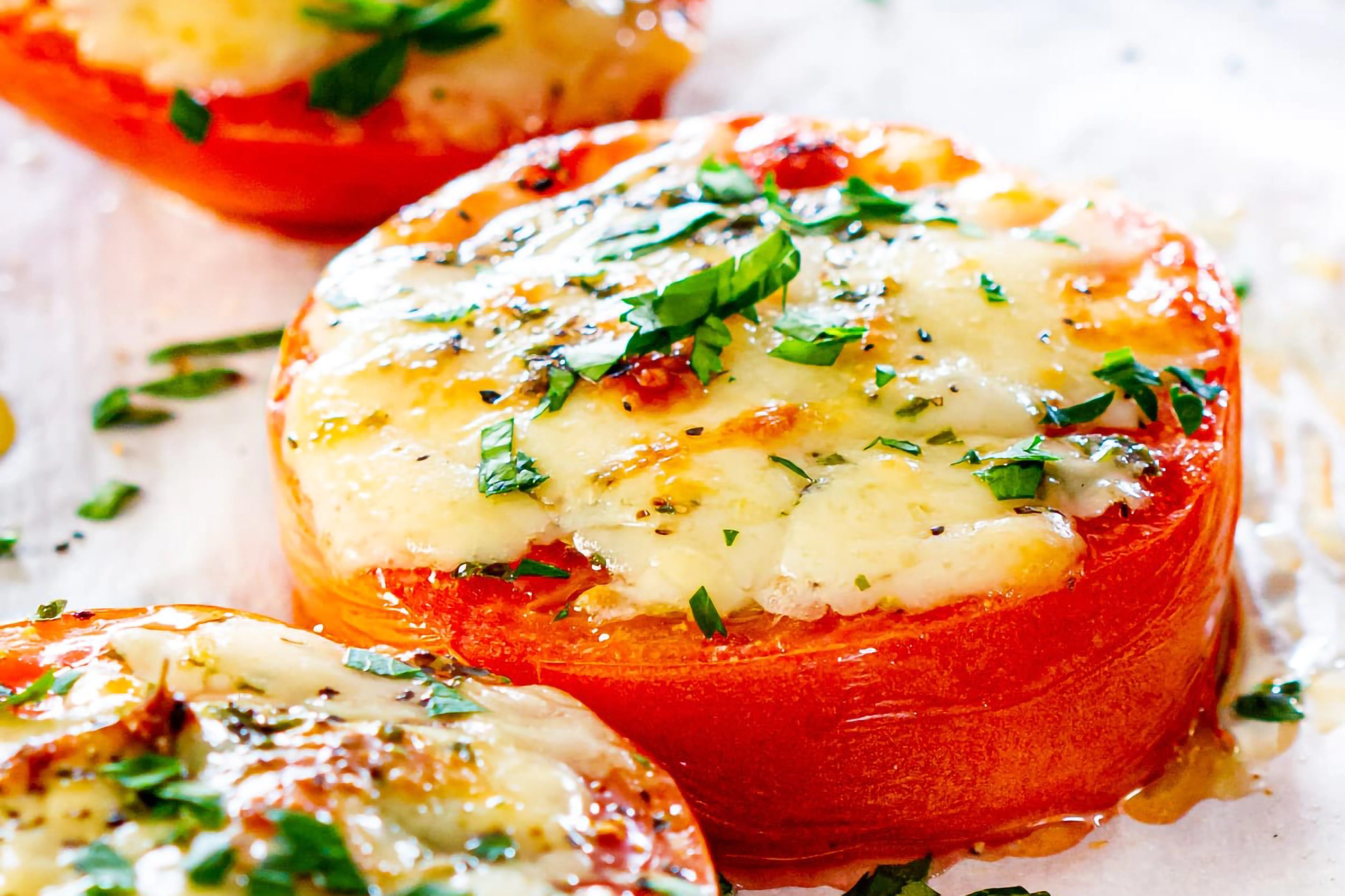 Baked Parmesan Tomatoes