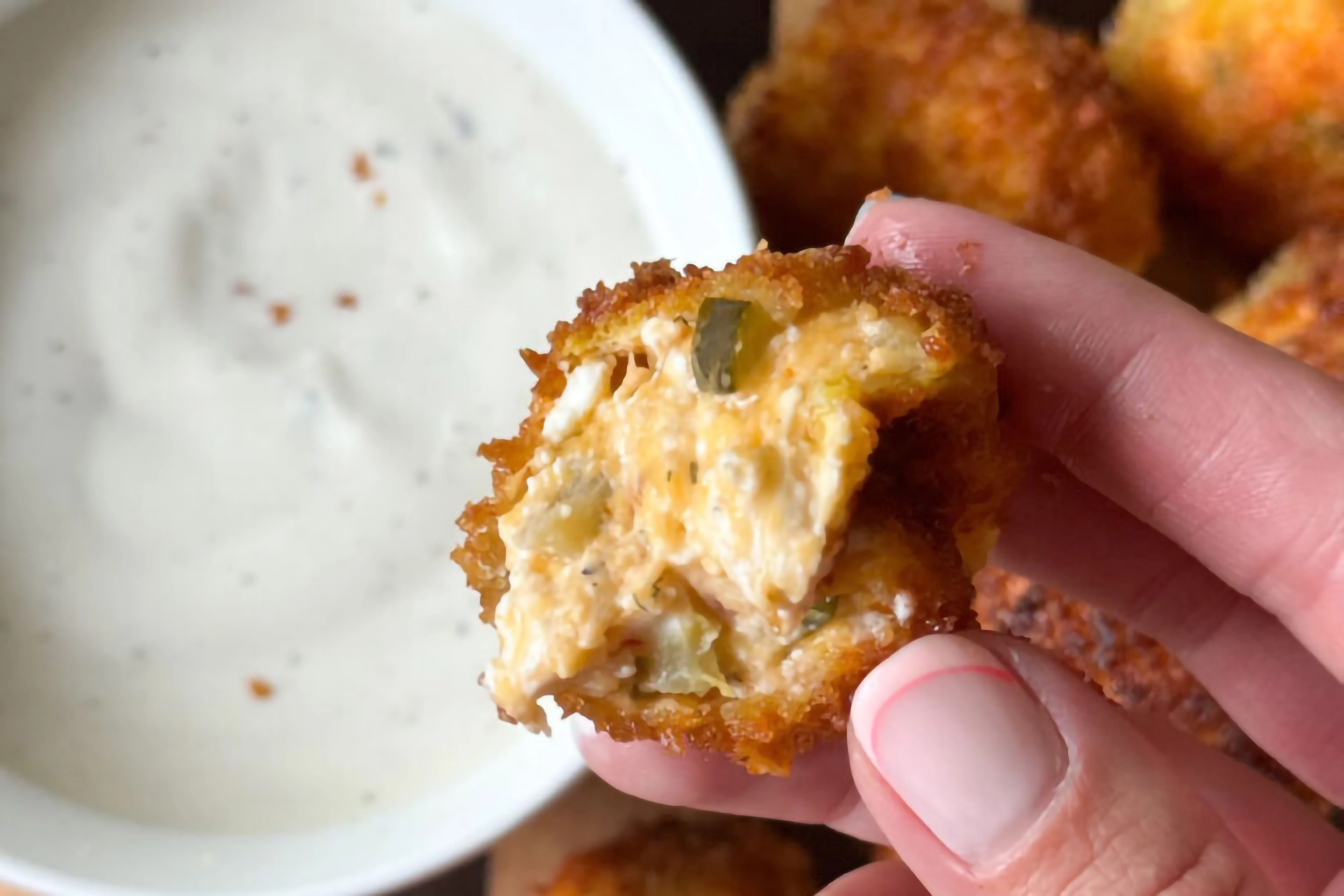 Fried Pickle Balls