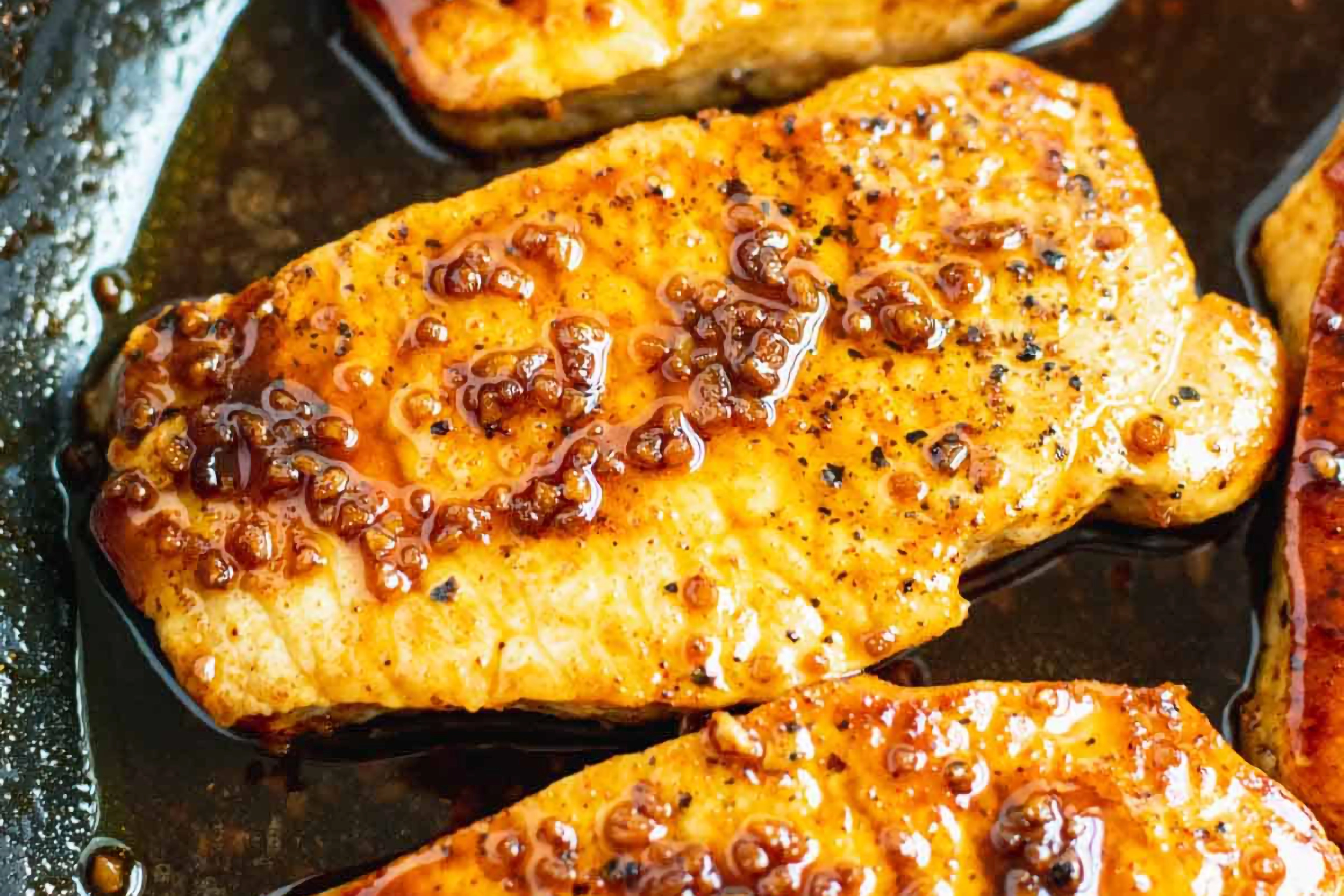 Hot Honey Pork Chops