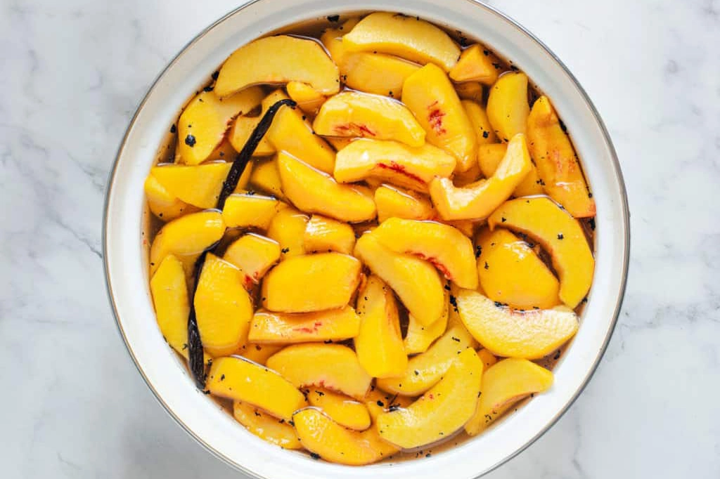 Peach Vanilla Syrup
