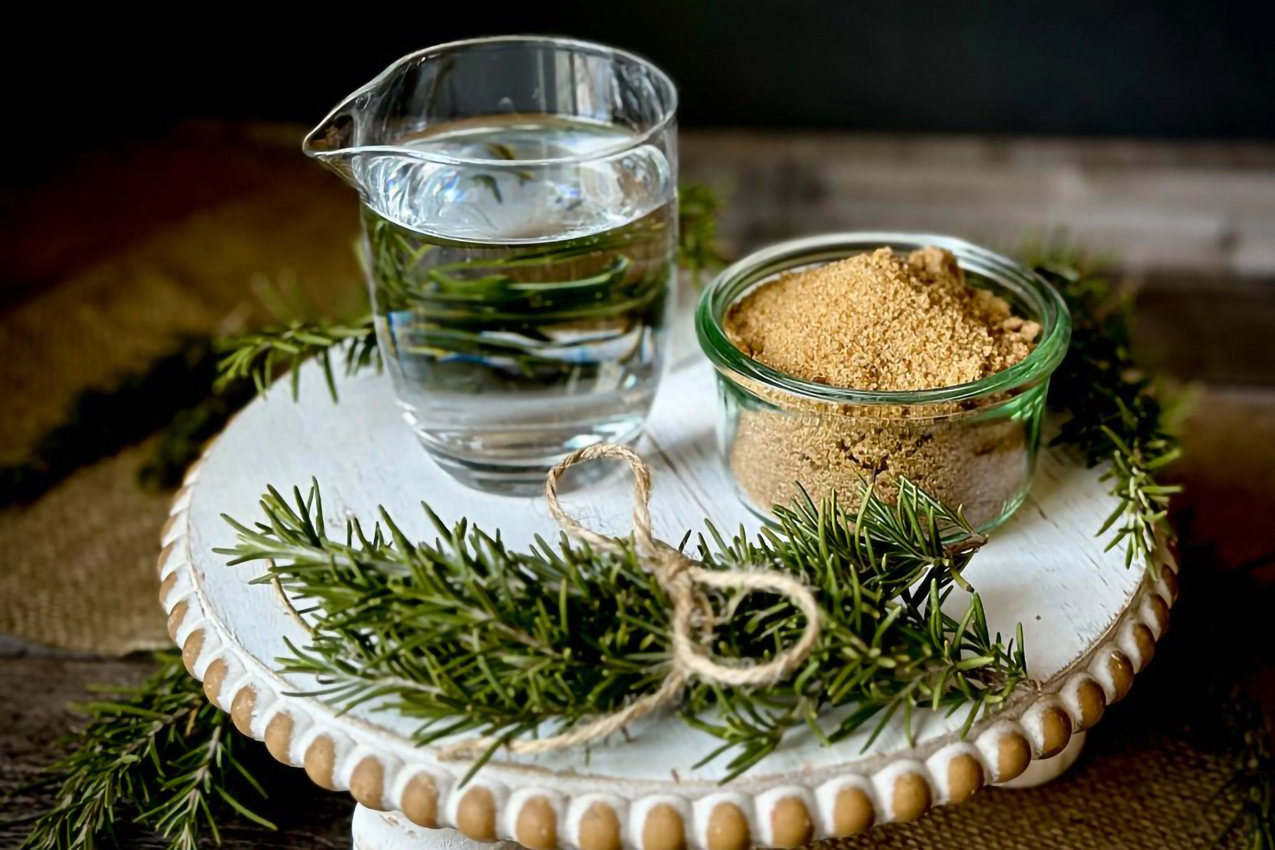 Rosemary Brown Sugar Syrup