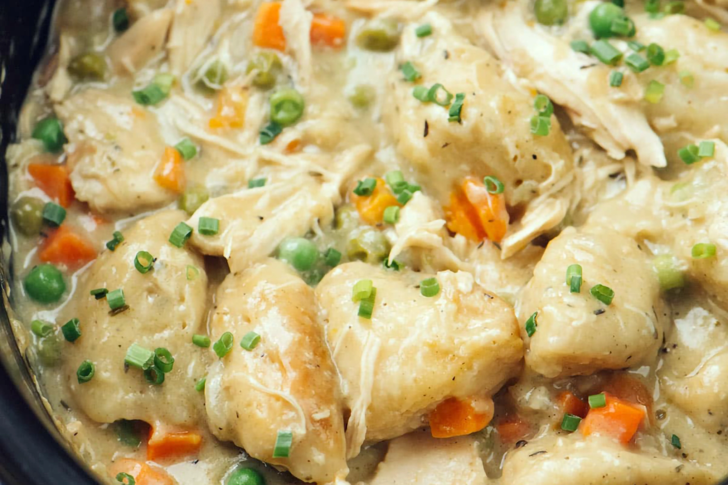 Crockpot Chicken Dumplings