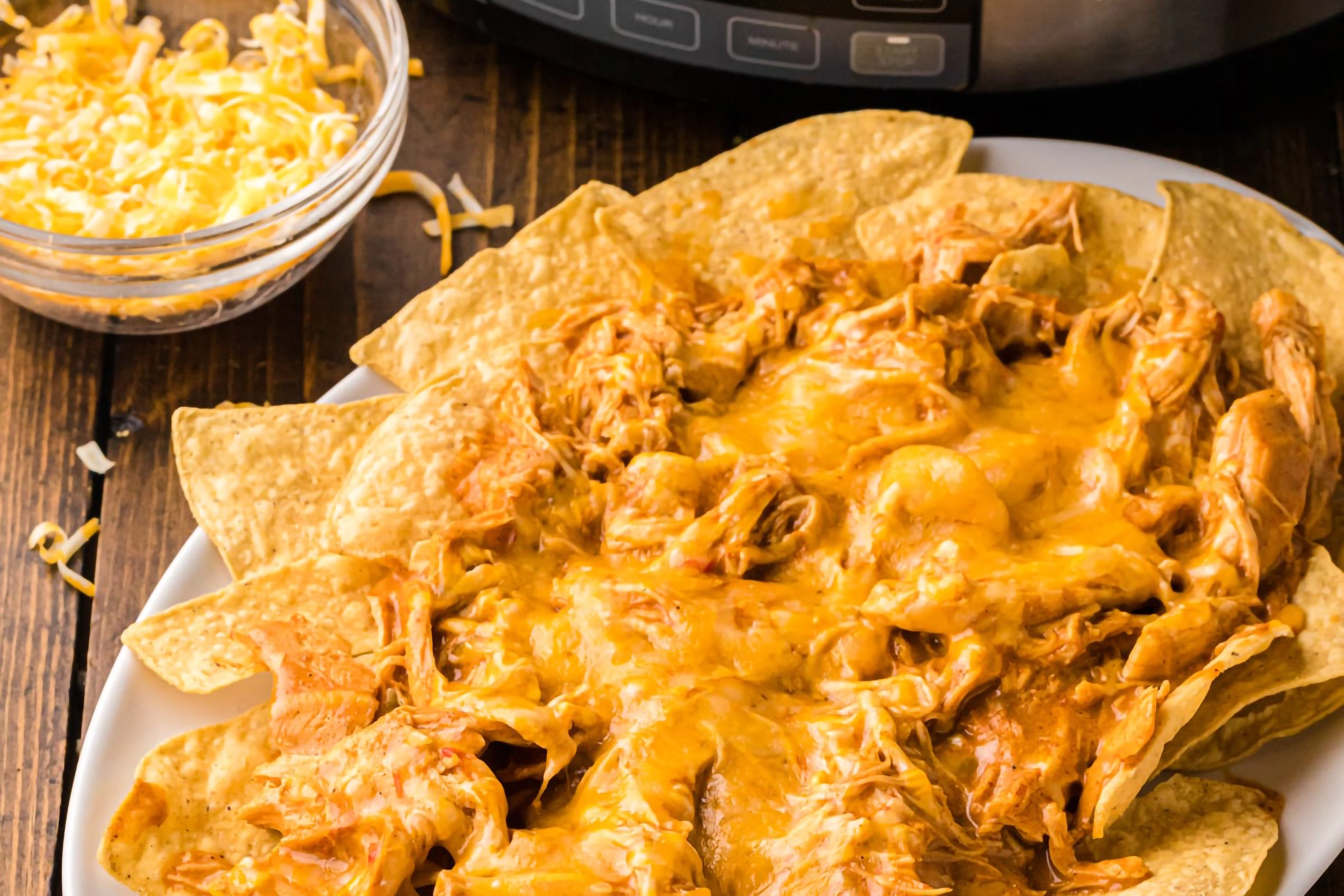Crock-Pot Chicken Nachos