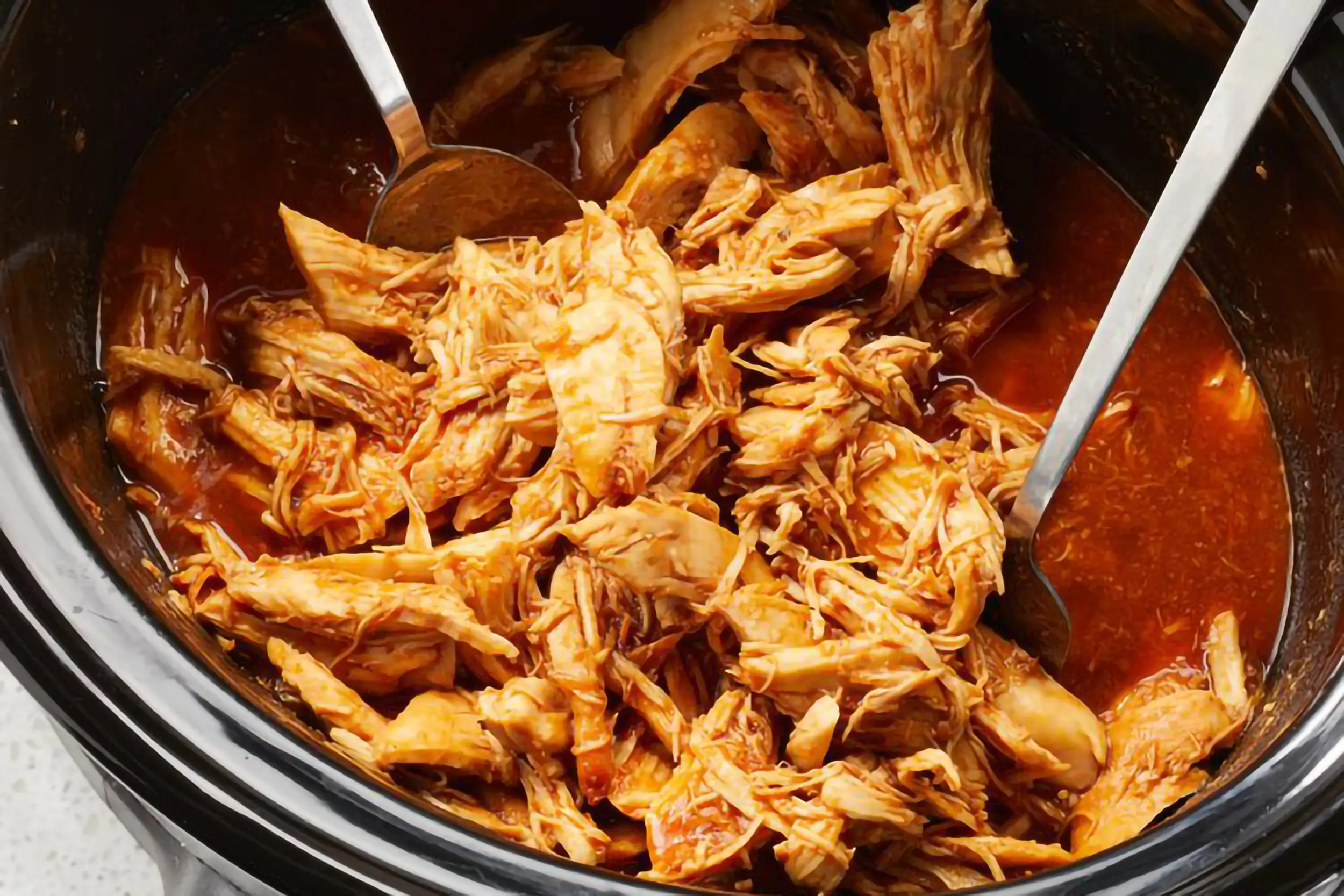 Zesty Slow Cooker Chicken Barbecue